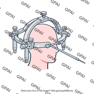 Stereotactic head frame