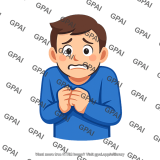 Anxious human