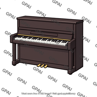 Upright piano