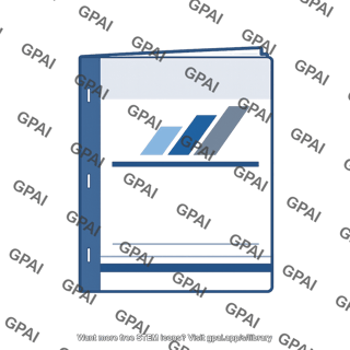 Binder with chart