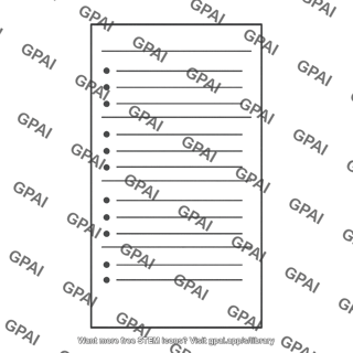 Bulleted list document