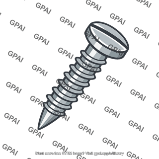 Slotted screw