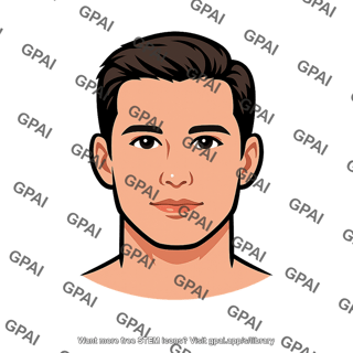 Man face