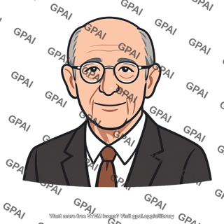 Elderly man with glasses