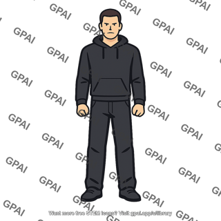 Man in hoodie