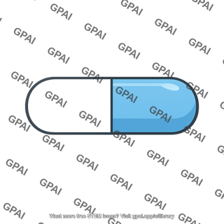 White blue capsule