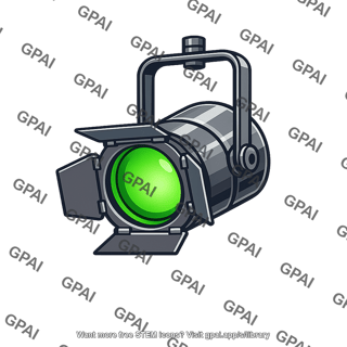 Spotlight green