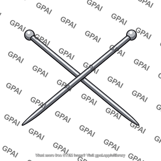 Knitting needles