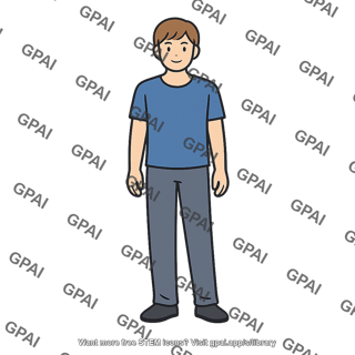 Standing man