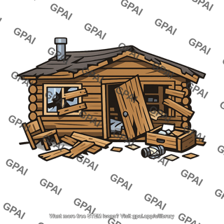 Camp cabin ransacked
