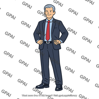 Older man in suit