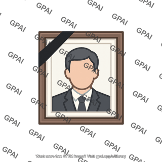 Memorial portrait