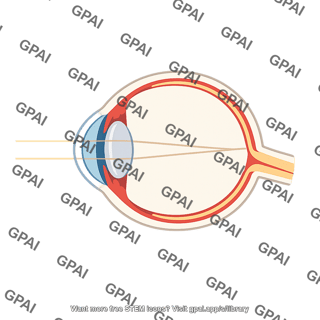 Farsighted eye