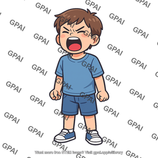 Child yelling