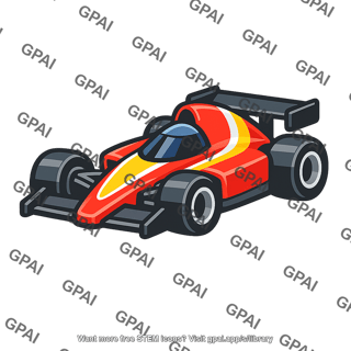 Race car tiny