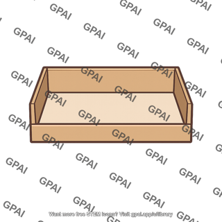 Wooden tray