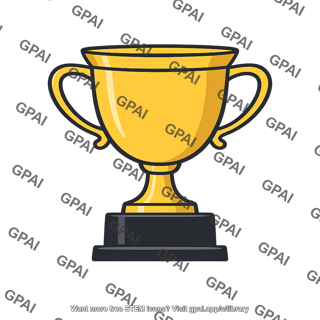 Reward trophy cup