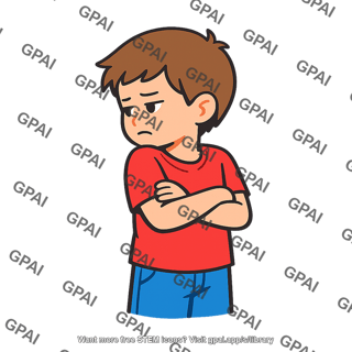 Insecurely attached child avoidant