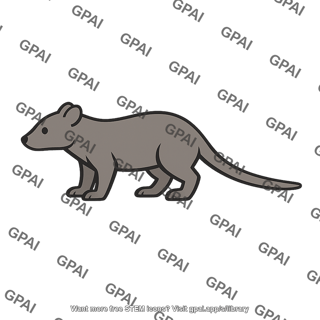 Grey rodent