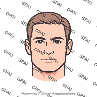 Man face