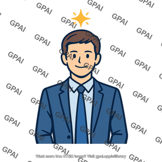 Businessman sparkle