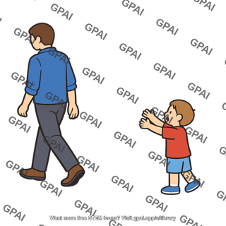 Parent abandoning child