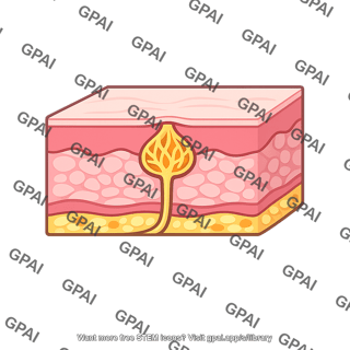 Skin receptor