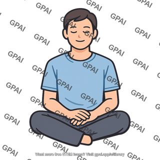 Person relaxed