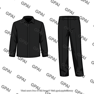 Black uniform