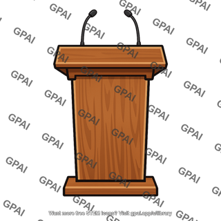 Lecture podium