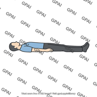Body supine