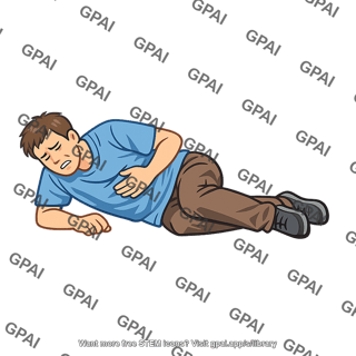 Injured man