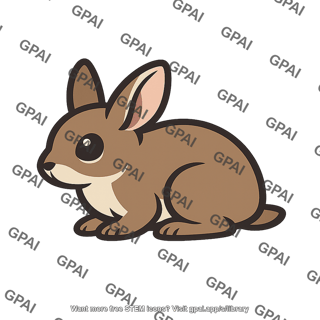 Brown rabbit