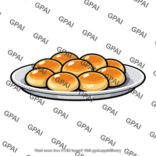 Platter of buns
