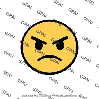 Emotion face angry