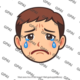 Emotional distress face