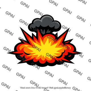 Comic explosion