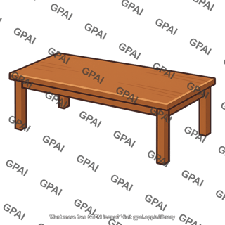 Wooden table