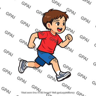 Child running