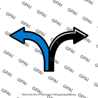 Two path arrows