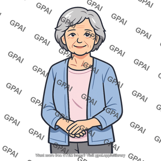 White woman older adult