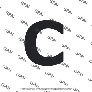 Letter c symbol