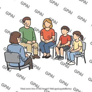 Family therapy session