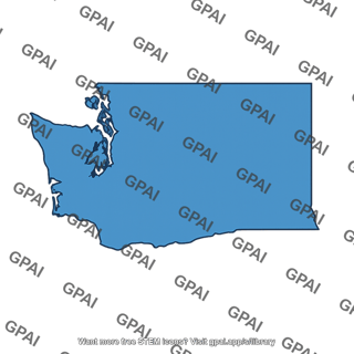 U.s. state outline
