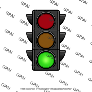 Stoplight green