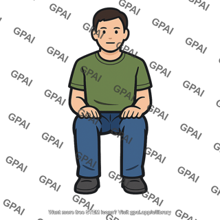Man sitting