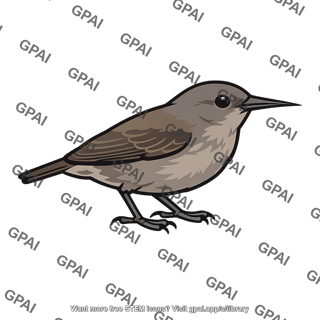 Darwin finch thin beak