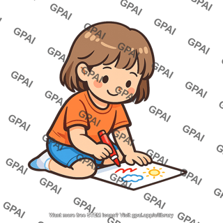 Child coloring