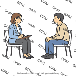 Face to face therapy session