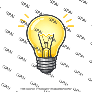 Lightbulb creativity icon